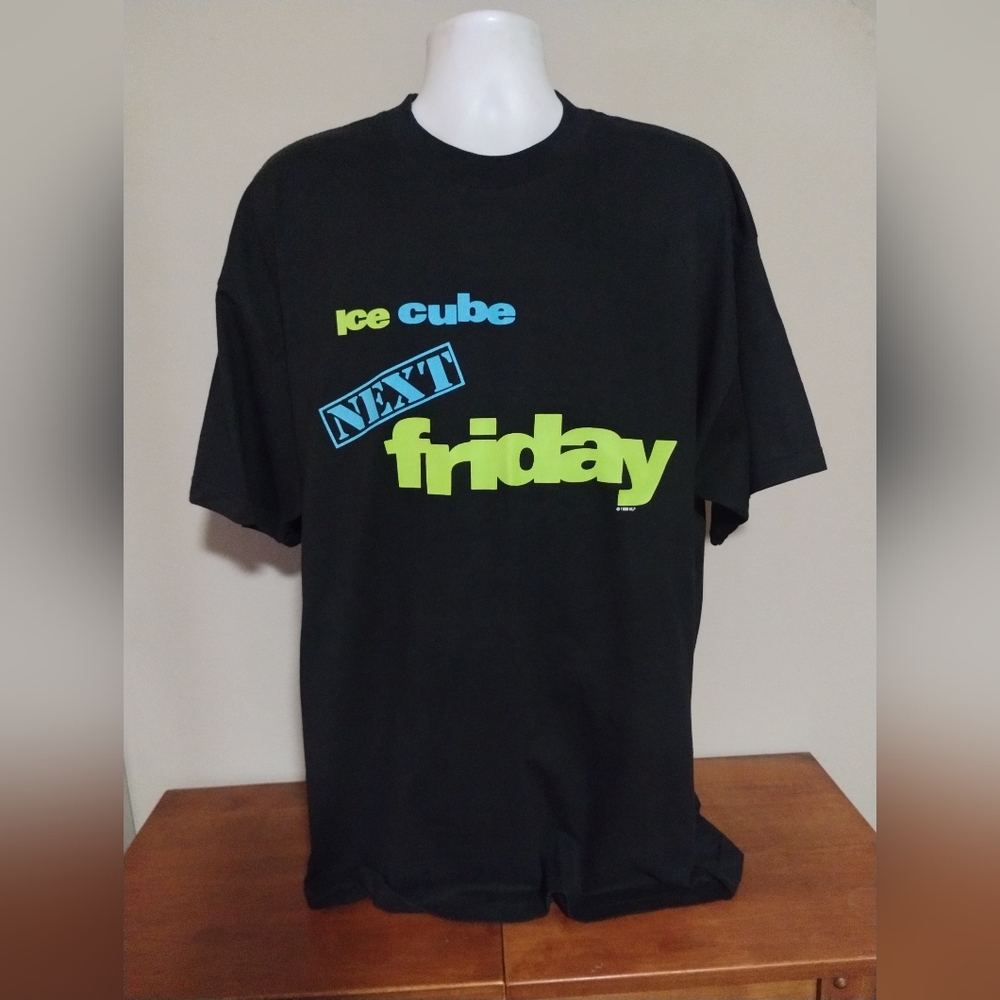VTG DS 1999 Next Friday Movie Promo T-Shirt Ice Cube Rap Tee Hip Hop 90s XXL .